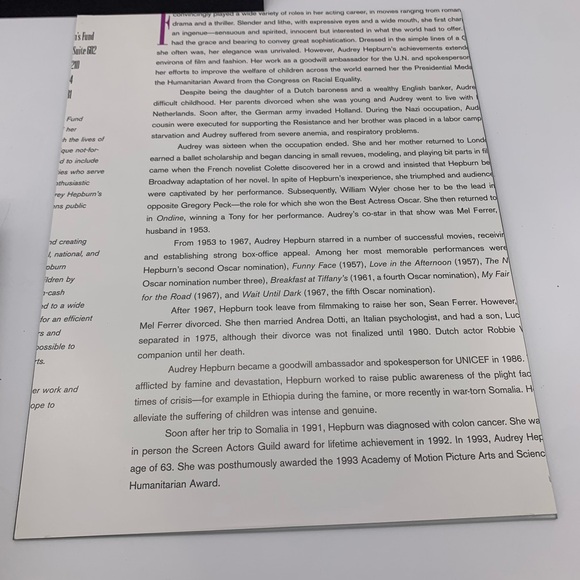 Audrey Hepburn Retro Vintage Celebrity Framed Magazine Print Wall Art - Picture 5 of 16